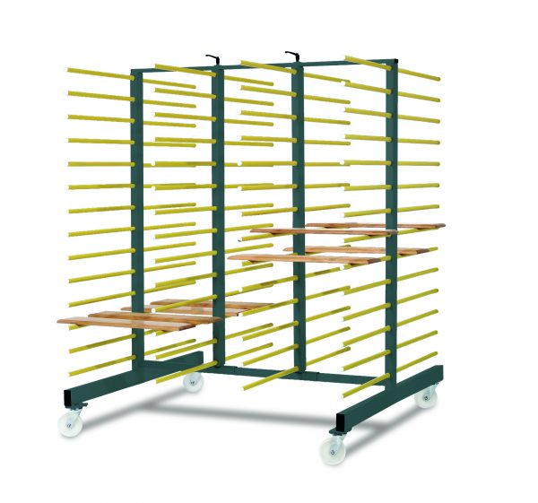 DOUBLE SIDED MOBILE DRYING RACK (700SW-DBL)