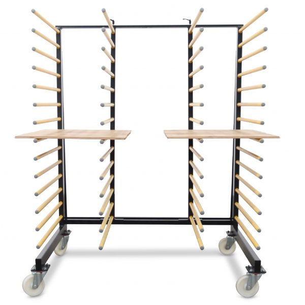 MOBILE DRYING RACK HEAVY-DUTY VERSION EXTRA LOADING DEPHT (700SW-1000 MM)